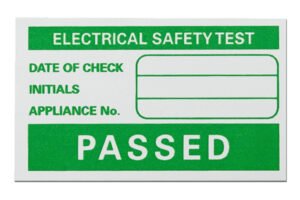 PAT Testing label