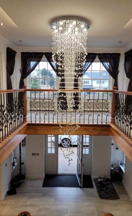 Chandelier Light Installation Light Chandelier