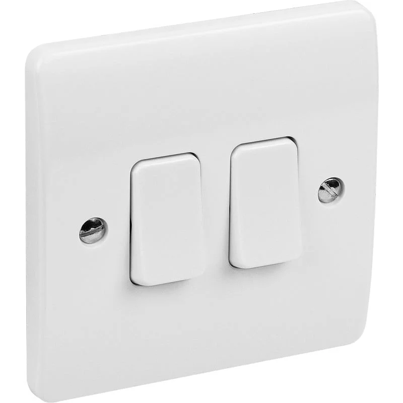 2 gang light switch
