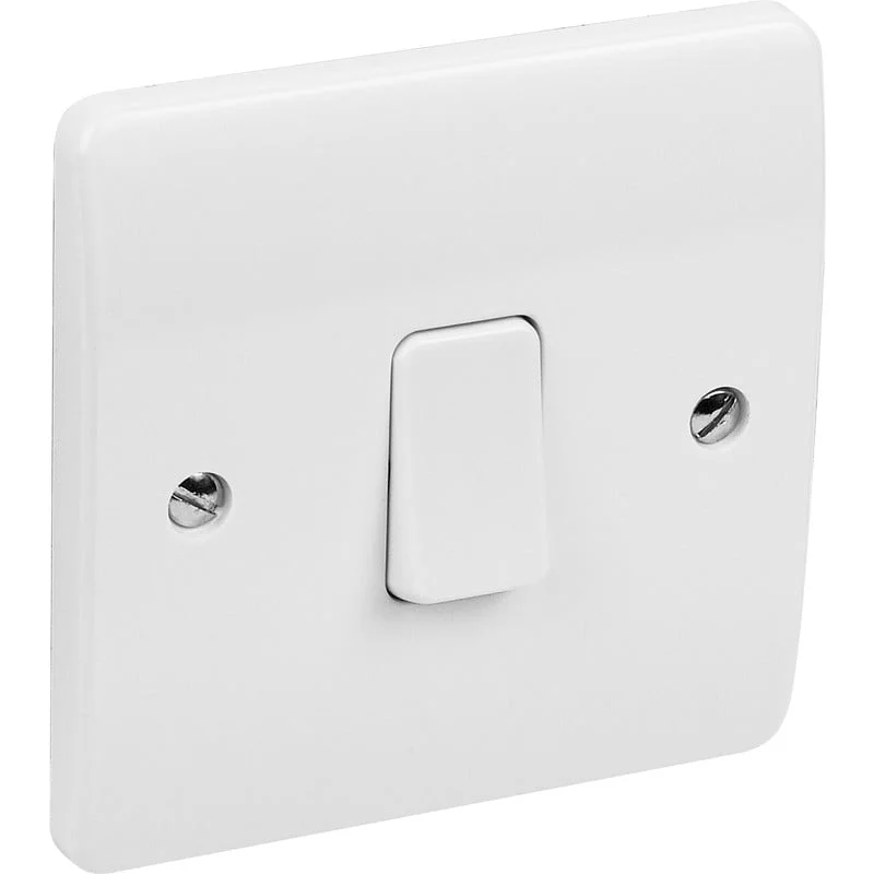 One gang light switch