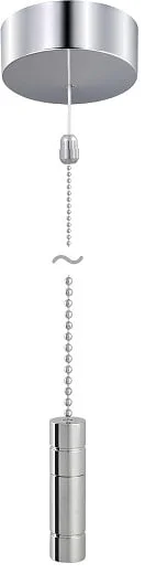 Bathroom Pull Cord Switch Decorative Silver Bathroom light pull cord switch