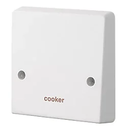 Electric cooker installation outlet, 45 Amp