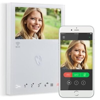 Comelit mini WiFi monitor for door entry system